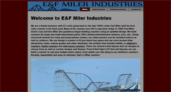 Desktop Screenshot of miler-ind.com